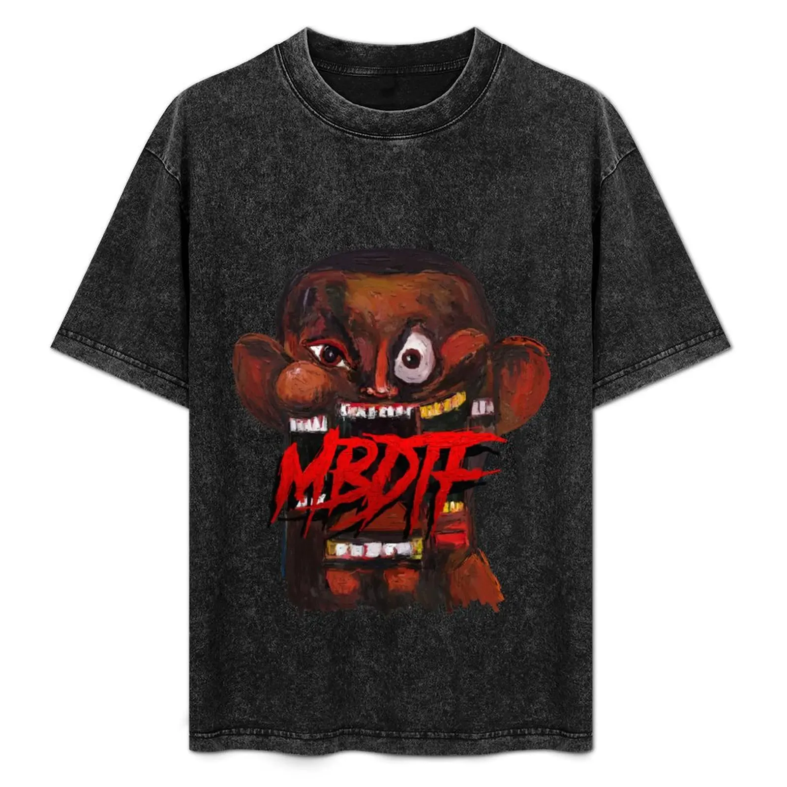 Футболка MBDTF Kanye Monster футболка с рисунком летняя одежда мужские рубашки большого