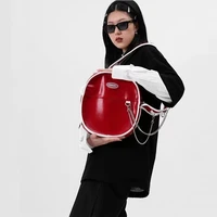 2022 fashion niche design point underarm bag ladies causal messenger shoulder bag small round handbag