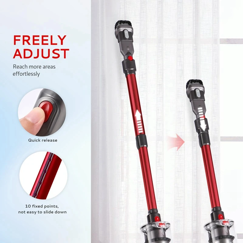 Раздвижная палочка для Dyson V7 V8 V10 V11 V15 беспроводной пылесос универсальная