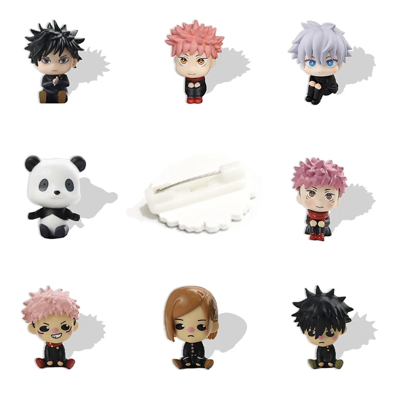

Bandai Animation Jujutsu Kaisen Epoxy Resin Brooches Acrylic Badges Pins Cartoon Jewelry Hot Selling Fashion Personality QHY461