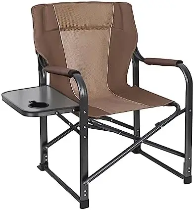 

Directors Chairs,Portable Folding Chairs Camping Director Chair with Side Table for Outdoor,Lawn,Fishing,Picnic,Heavy Duty Campi