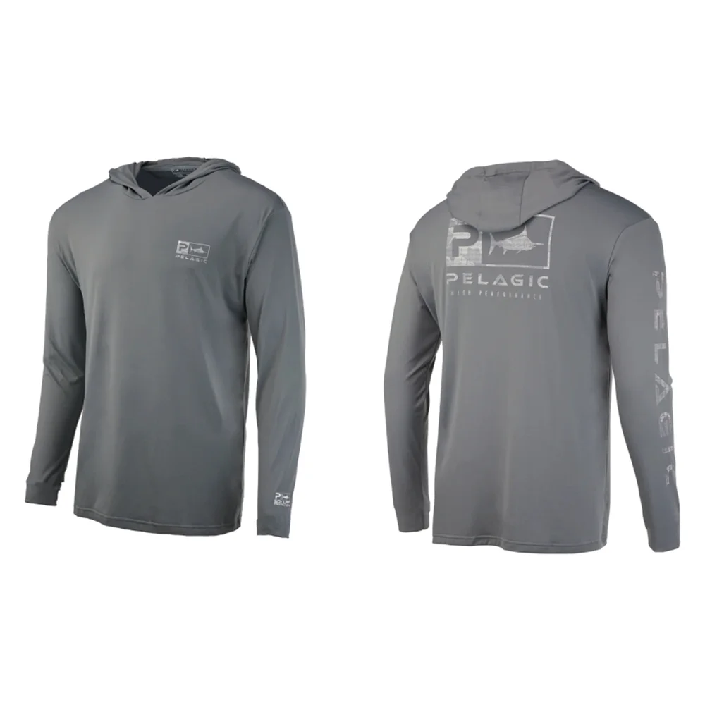 

Pelagische Gear UPF 50+ Shirts Fishing Apparel Outdoor Long Sleeve Tops Wear Mesh T-shirt Protection Jersey UV Angling Clothing