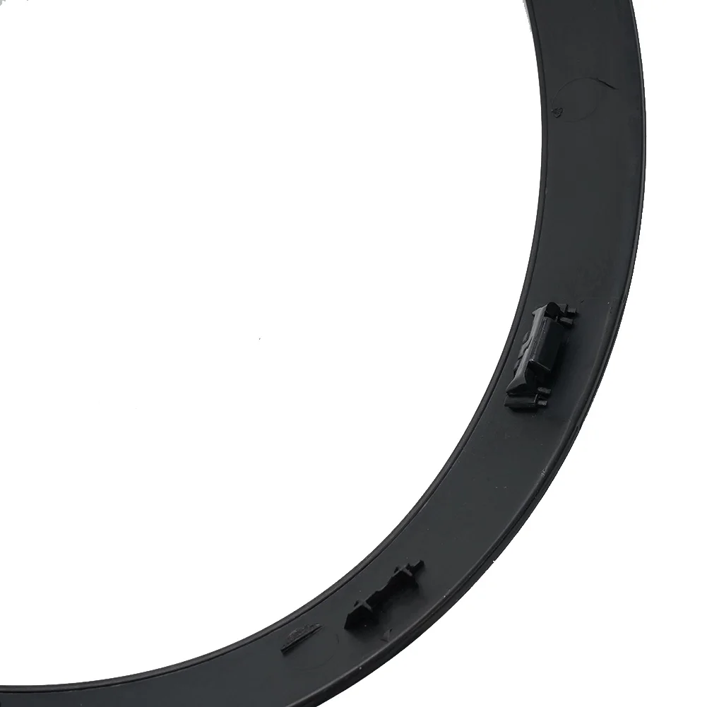 

Replacement Useful Brand New Durable High Quality Frame 51712355791 SET 2pcs ABS Accessories HEADLIGHT TRIM RING Bright BLACK