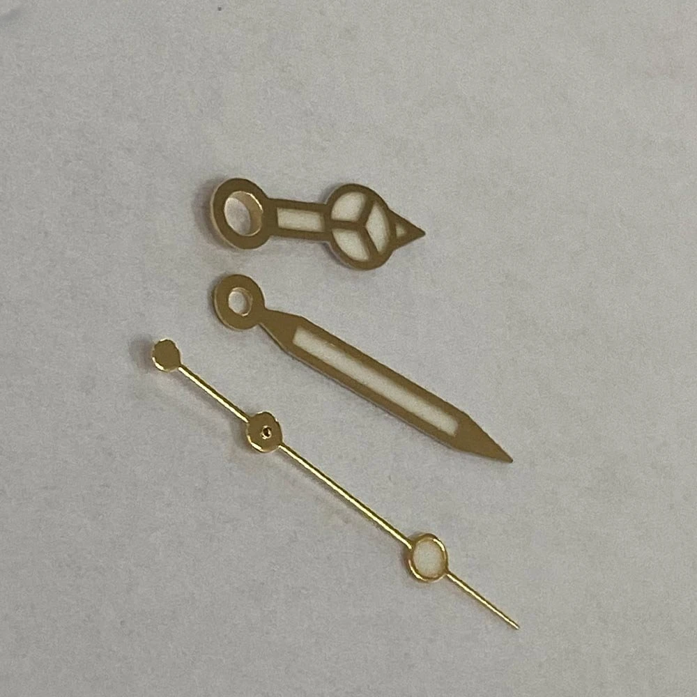 Стрелки часов Синие светящиеся стрелки для NH35 NH36 Аксессуары с механизмом Три по