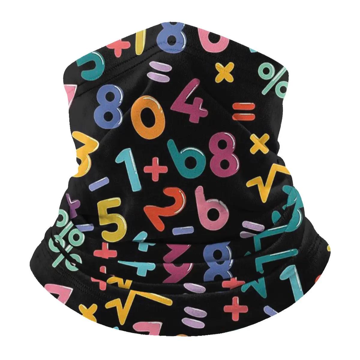 

Math And Numbers Student Or Teacher Face Multifunctional Scarves Scarf Code Geek Linux Face Head Wrap Cover Sun Protection