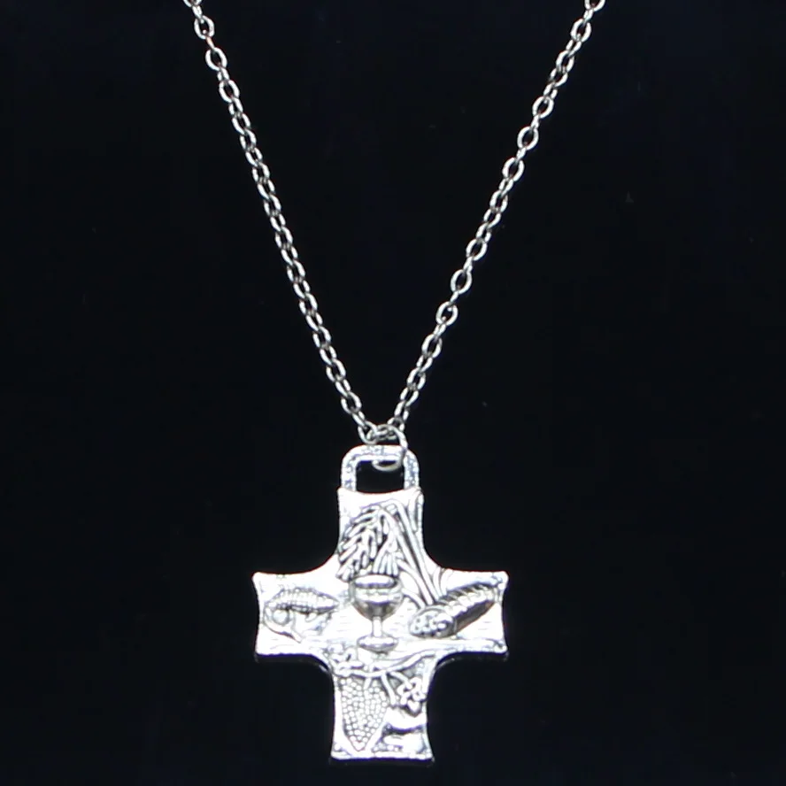 

20 шт. Новое модное ожерелье 34x26 мм, ближняя торговля, короткое длинное женское и мужское ожерелье, подарочное ювелирное изделие, чокер