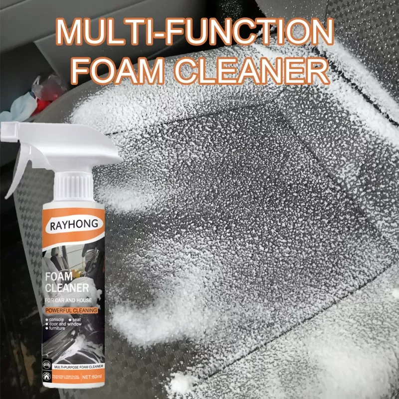

Interior Cleaning Agent Foam Cleaner Dashboard Fabric Leather Seat Stains Remover Water-free Cleaning Agent Car Maintenance