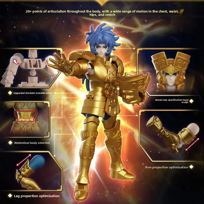 Фото Конструктор BLOKEES Saint Seiya: Модель для сборки «Множество звезд» (4-е издание) — Сага о Близнецах, Дева, Шака. Игрушка-подарок. №3