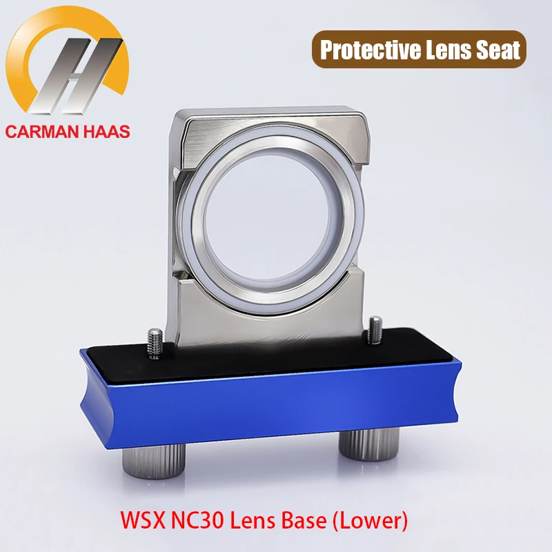 Carmanhaas Laser Protective Windows Drawer Base Seat For WSX NC30 Fiber Cutting Head Upper Lower Lens Seat