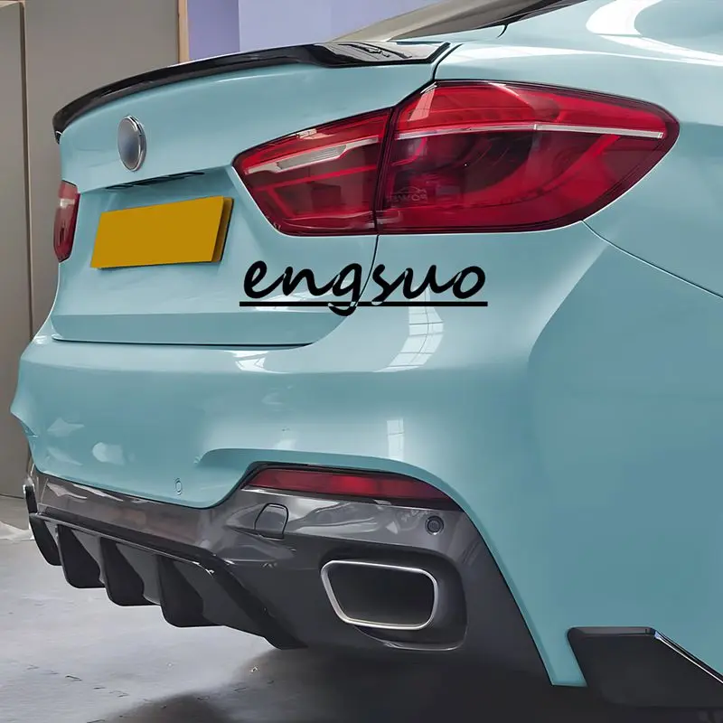 Для BMW X6 F16 M Sport 2014-2019 MP ЗАДНЯЯ СТОРОНА под РАСПЛИТЕЛЯМИ SPOILERS защитная защита