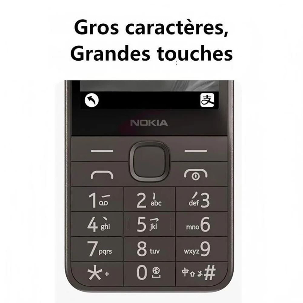 Фото Сотовый телефон Nokia 235 4G с Bluetooth 5.0, FM-радио, двумя SIM-картами, двойным режимом ожидания, аккумулятором 1450 мАч, Type-C, 2 SIM, оригинальный, разблокированный Nokia235 №5