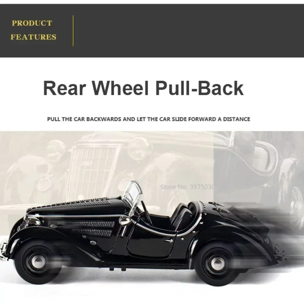 1:32 сплав AUDI Wanderer W25K литые под давлением автомобили миниатюрные модели игрушек