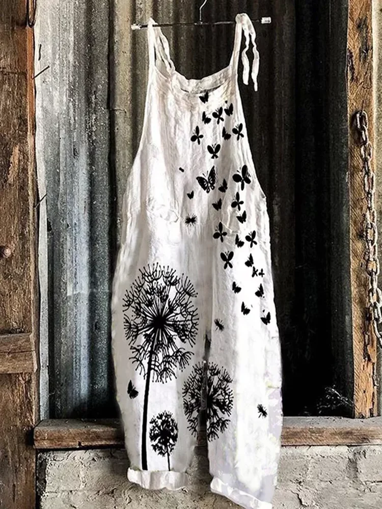 Женские комбинезоны из полиэстера с 3D принтом