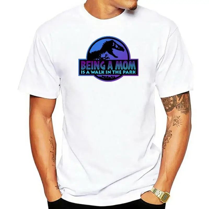 

Camiseta de Be A Mom Is Walk In Park para mujer, camiseta de gift para el día de la madre, camiseta de Dinosaur Rex, cami