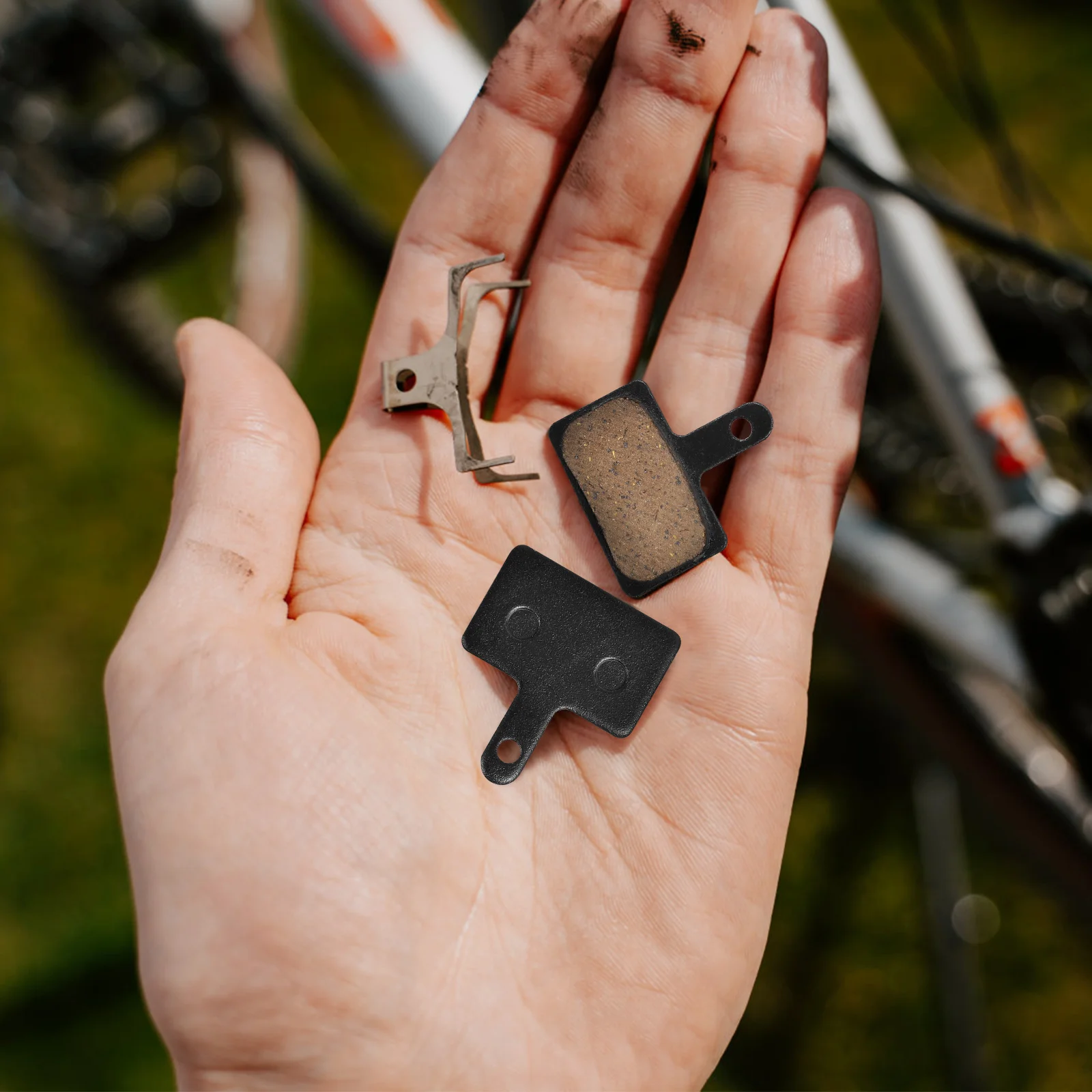 4 пары велосипедных дисковых тормозных колодок регулировка мини-велосипеда