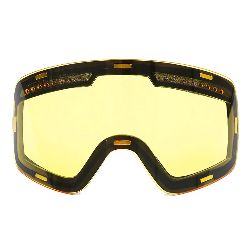 

Skiing Goggles Replace Glasses Magnetic High-definition Anti-fog Winter Snowmobile Goggles UV400 Skating Ski Glasses Only Lens