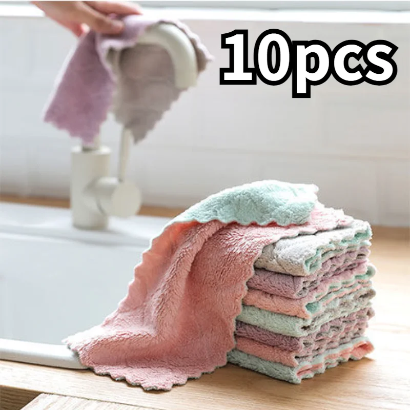 

10 шт., супервпитывающие салфетки из микрофибры