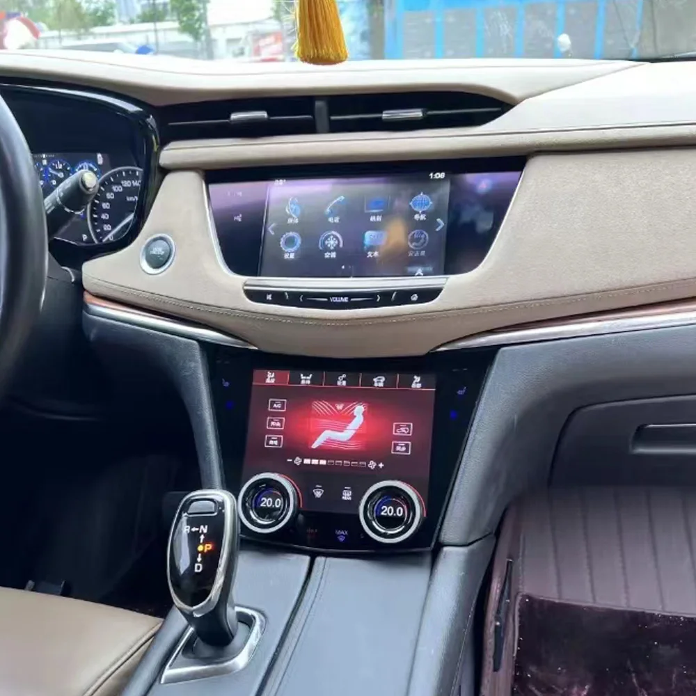 2023 Автомобильная панель переменного тока для Cadillac XT5 XT6 Android LCD плата кондиционера