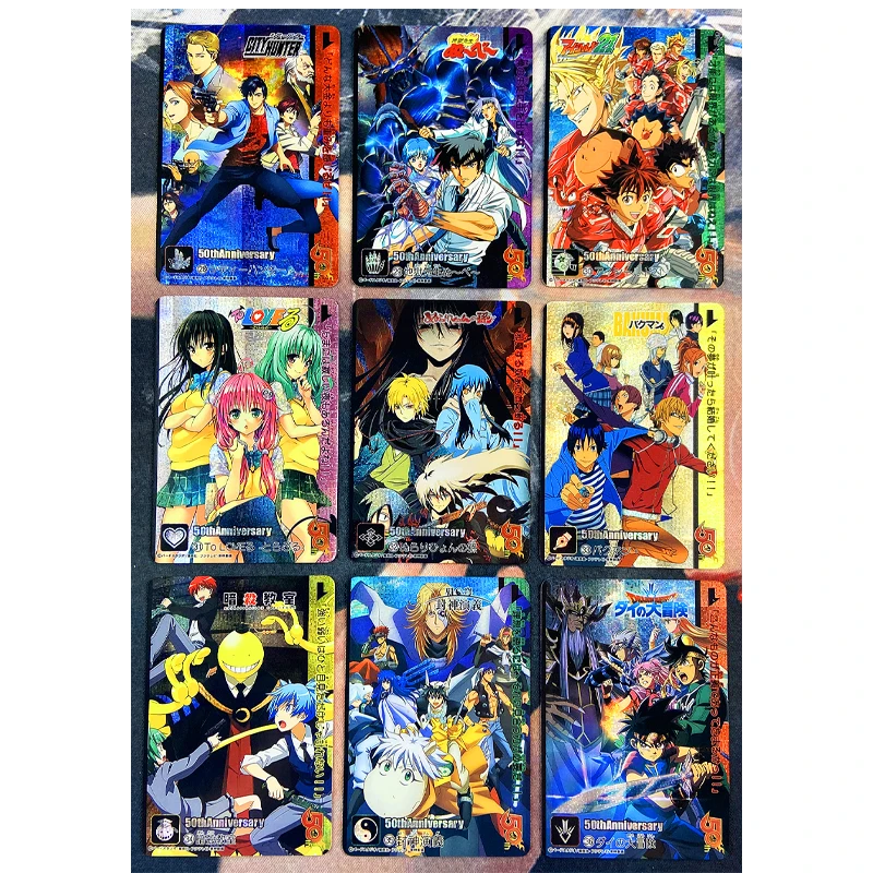 

9 шт./компл. JUMP50th CITY HUNTER To Love Toys Hobby Коллекционная игра