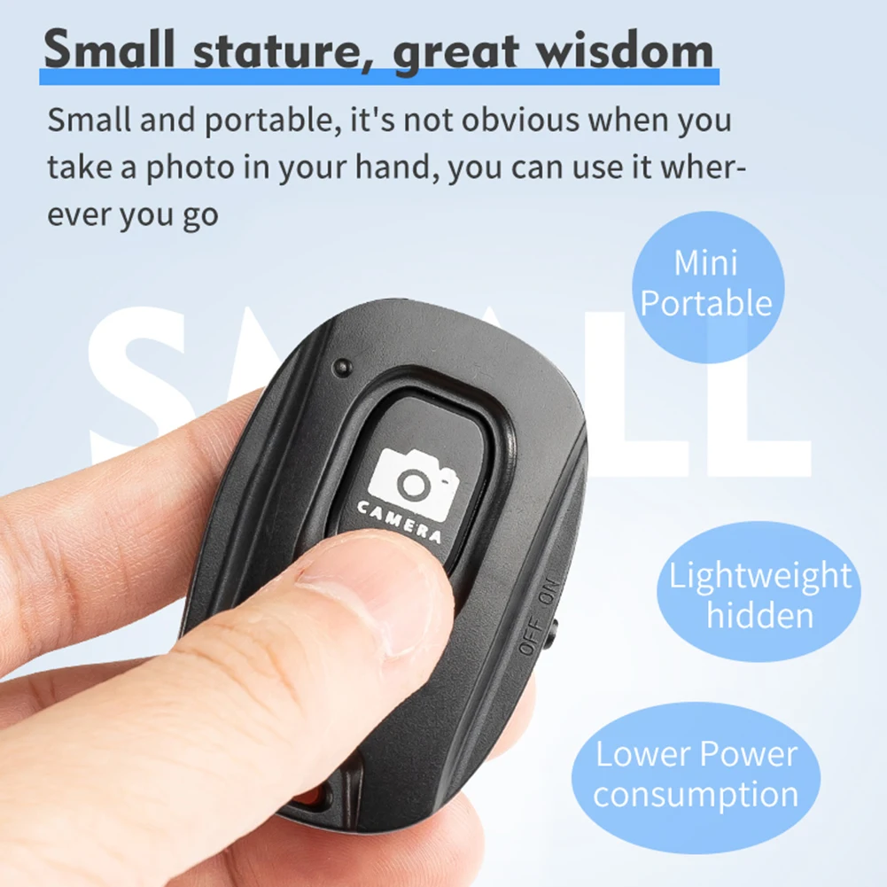 

Camera Controller Self-Timer Bluetooth-compatible Wireless Shutter Release Phone Selfie for Outdoor Sightseeing Accessories