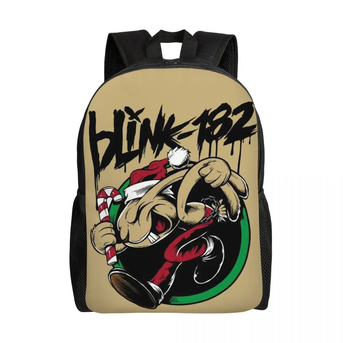 Пользовательский панк-рок забавный рюкзак для ноутбука B-Blinkes 182 женский и мужской