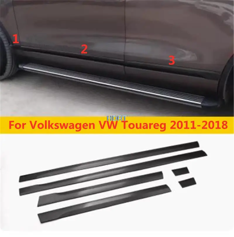 

Передняя решетка радиатора для Volkswagen Touareg 2011-2018, молдинговая Крышка корпуса, средняя сетка, задний бампер, отделочная полоса