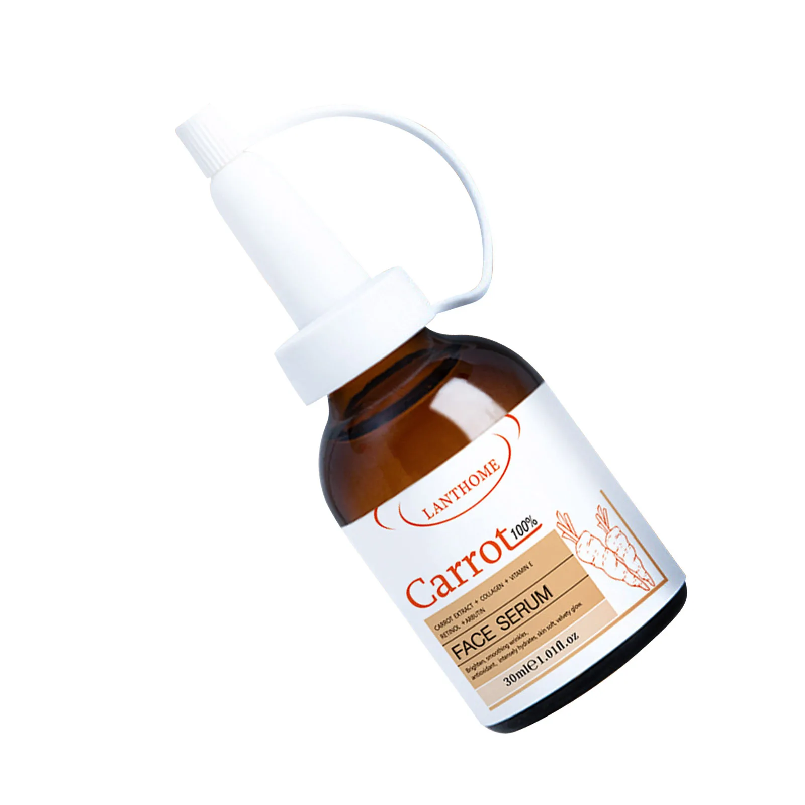 

Facial Essence for Women 30ml Carrot Face Oil Dark Spot Corrector Cream Facial Moisturizing Essence Face Whitening for Women and