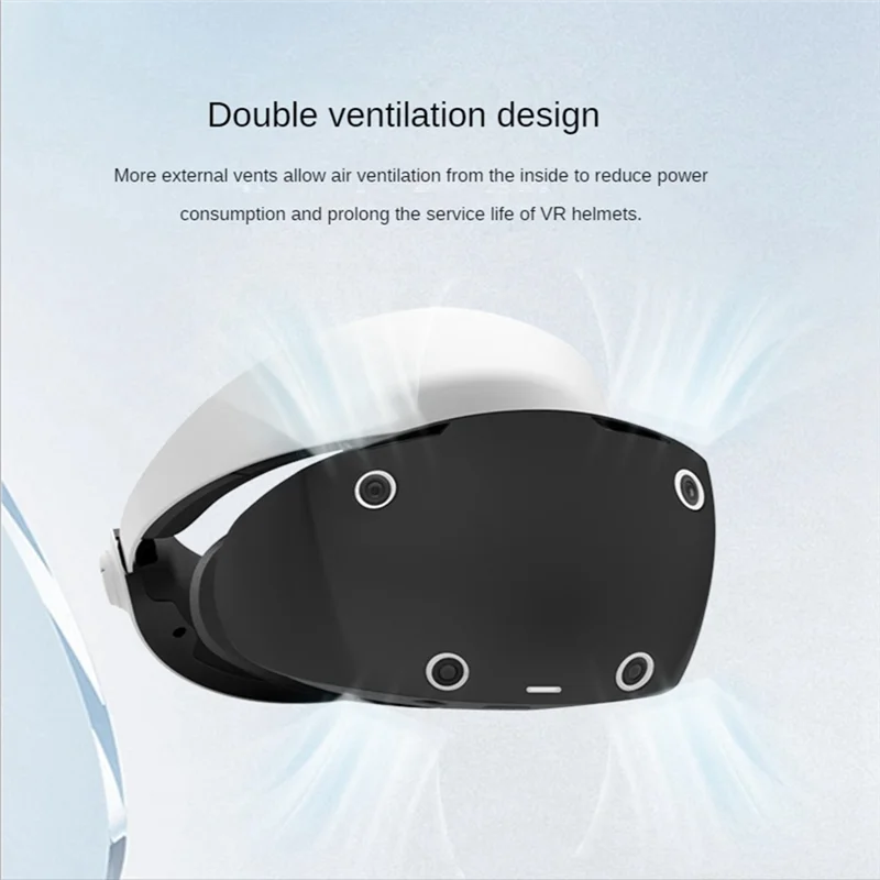 Силиконовый защитный чехол для шлема PS VR2 черный