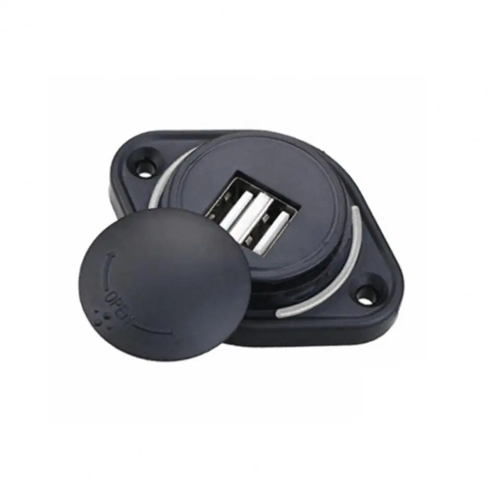 

Практичное автомобильное мини-зарядное устройство Quick Charge 3.1A с двумя USB-портами 3.1A автомобильное зарядное устройство