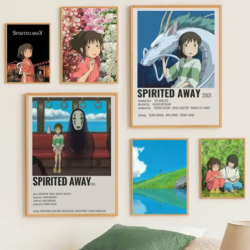 

Аниме S-spirited Away постер печать настенные картины гостиная украшение для дома
