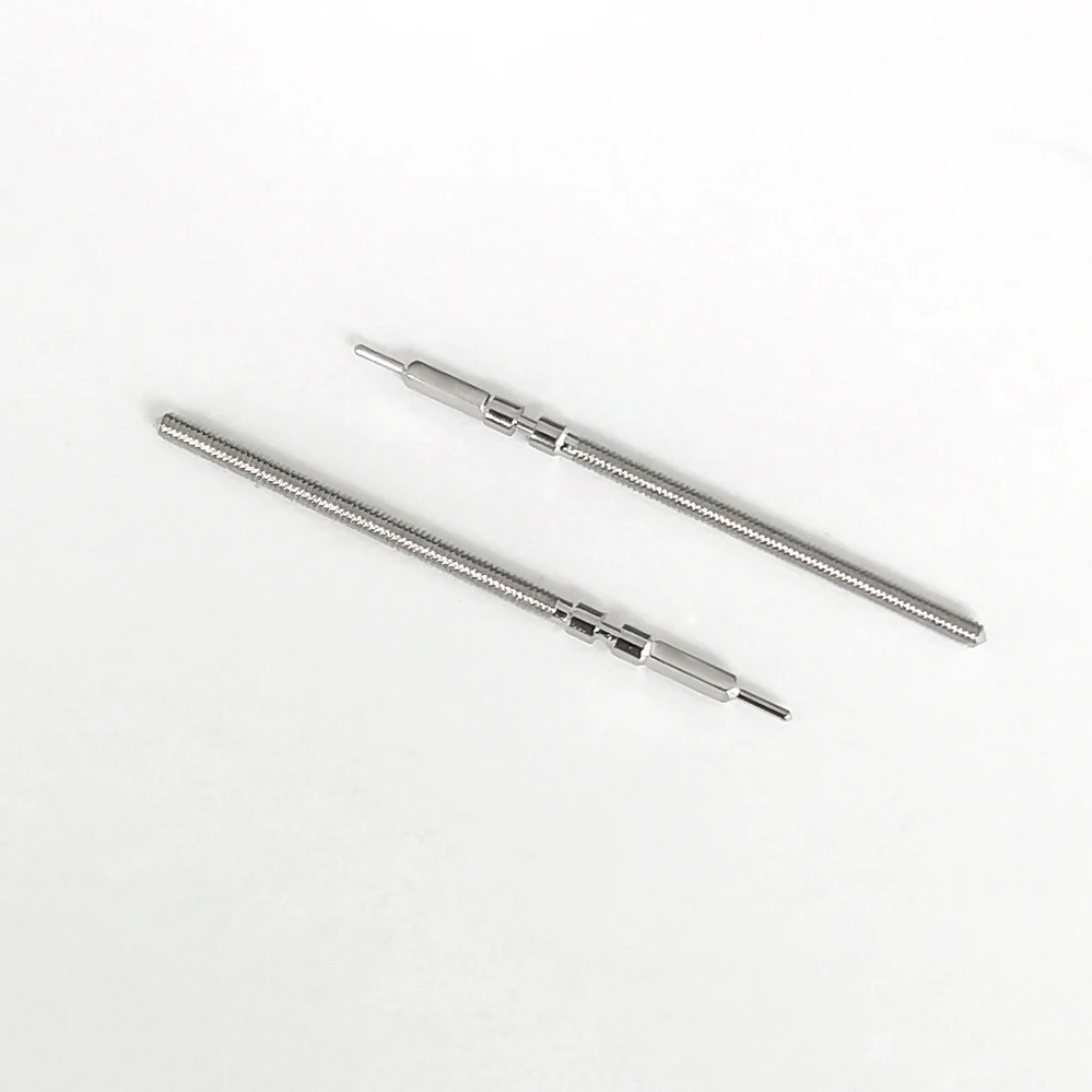 Watch Accessories Silver Extended Watch Crown Stem Fit For 6497/6498/ST3600 Replacement Repair Tool Parts