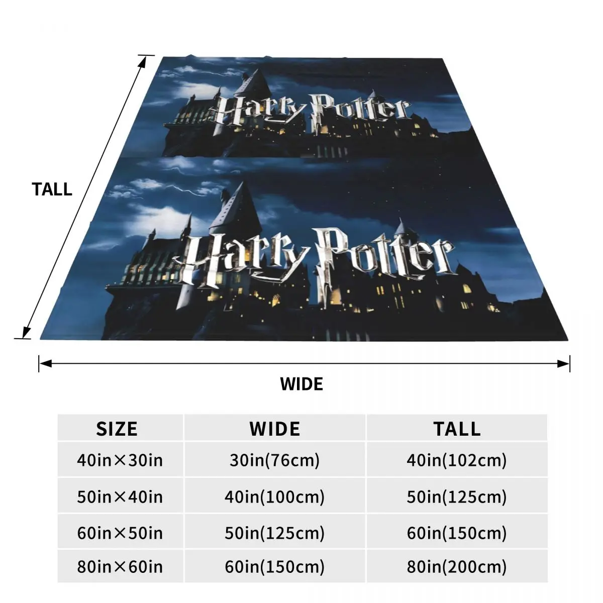 Одеяло с логотипом H-Harry P-Potter плюшевое постельное белье теплым узором пледы для