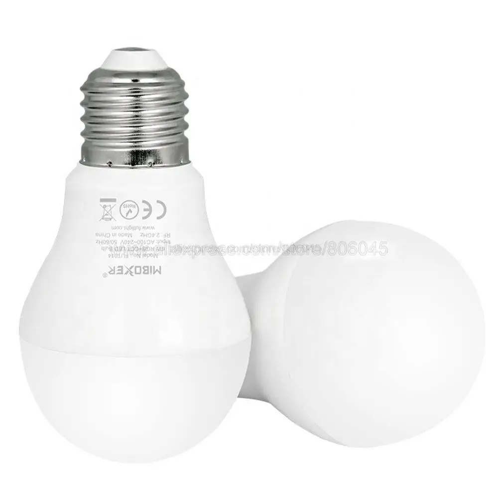 Фото Светодиодный прожектор MiLight E27 6 Вт RGB + CCT, FUT014 110 В 220 В, полноцветная смарт-лампа с дистанционным управлением, Wi-Fi, совместимый с 4 зонами №5