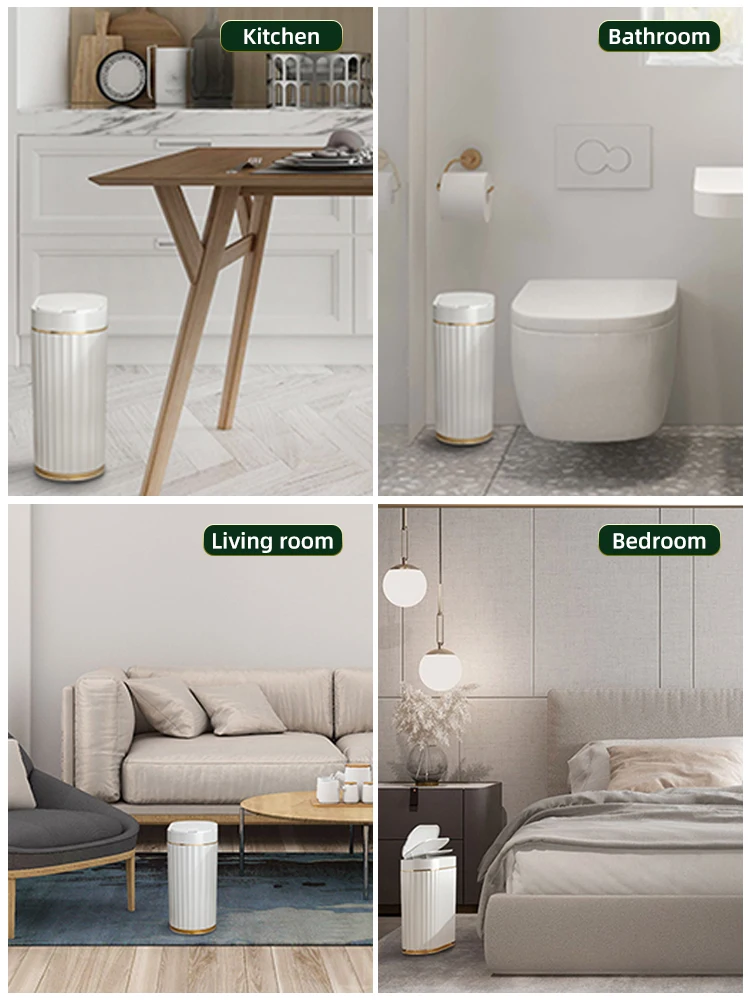 Мусорная корзина Joybos с электронным автоматическим умным датчиком бытовой