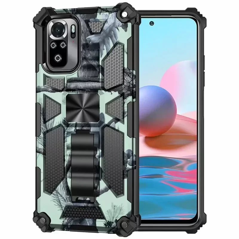 

Funda Case for Xiaomi Mi 11T Pro Redmi Note 11 Pro Plus Note 10 Note 9 Pro Armor Shockproof Coque Camouflage Phone Case Cover