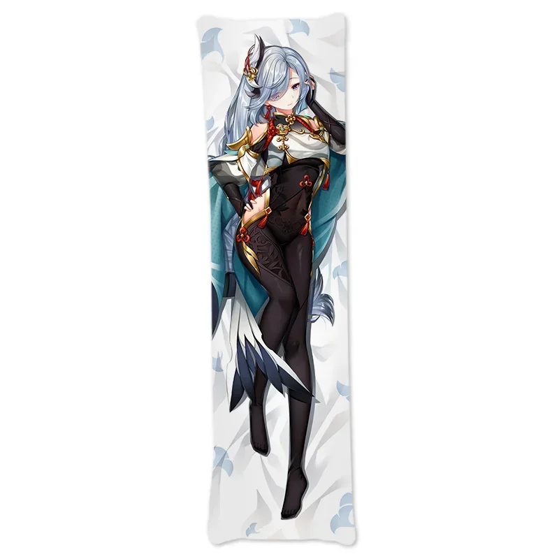 Косплей игра Genshin Impact Shenhe обнимающая наволочка для тела подушка отаку dakimakura
