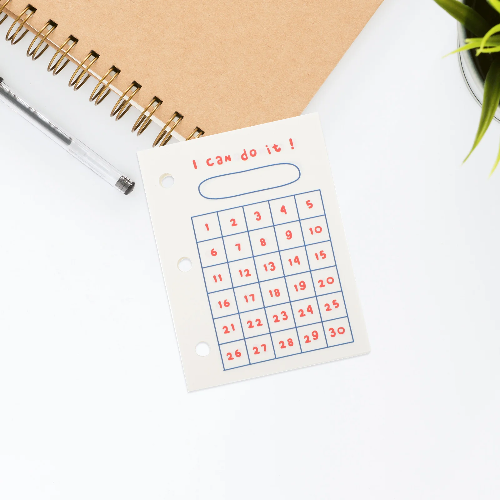 Рисунок 6 - Заполняемая бумага для блокнота