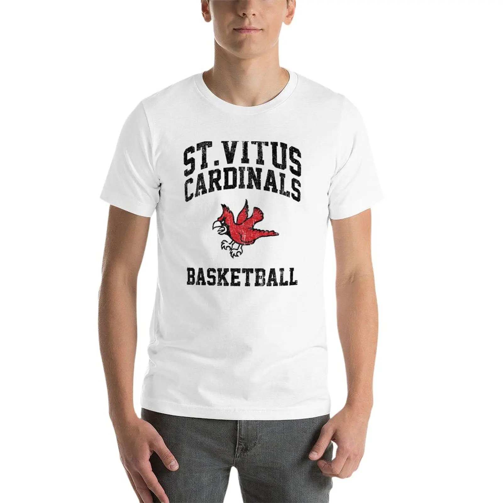 Футболка для баскетбола St. Vitus Cardinals баскетбольные дневники быстросохнущая