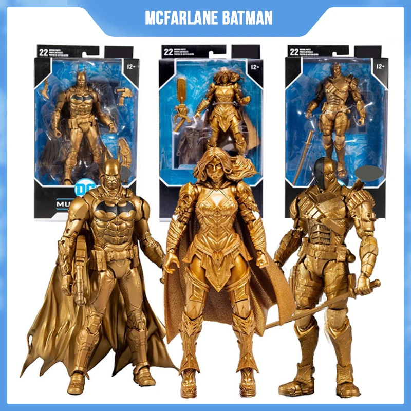 Wonder Woman Deathstroke Bat Man Direct Multiverse Batman Action Figure Platinum Model Toy Gift17cm