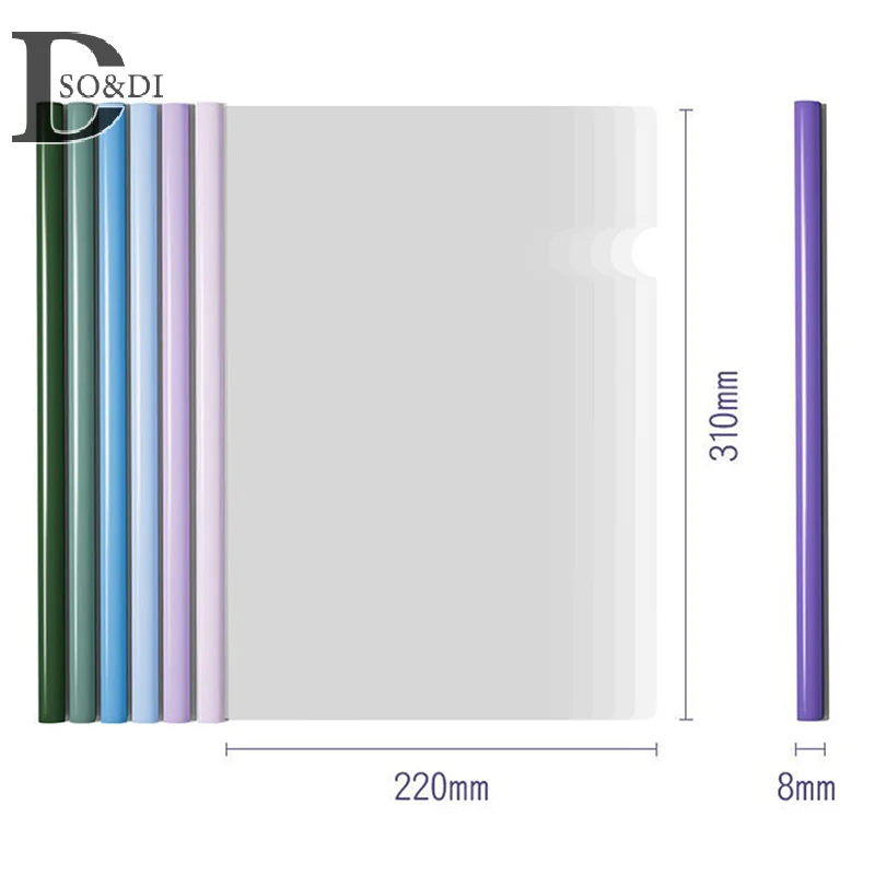 10 шт. прозрачные папки-органайзеры для документов