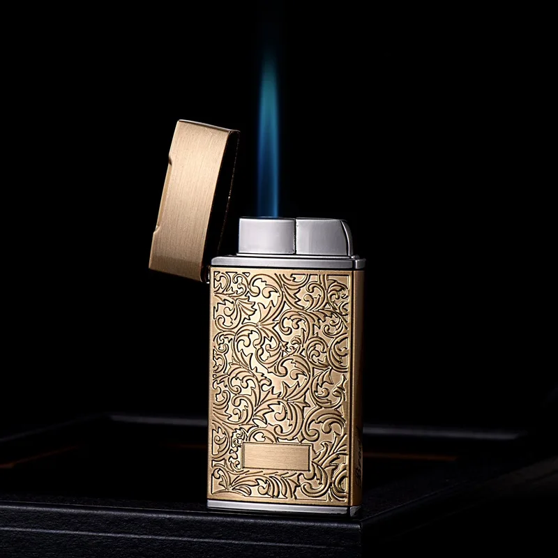 

Fuguihua Classic Style High-end Metal Windproof Lighter Personality Creative Smoking Set Smoke Accesoires Gadgets for Men