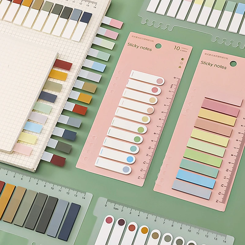 200 листов в стиле ретро с индексом Моранди записная книжка наклейка для