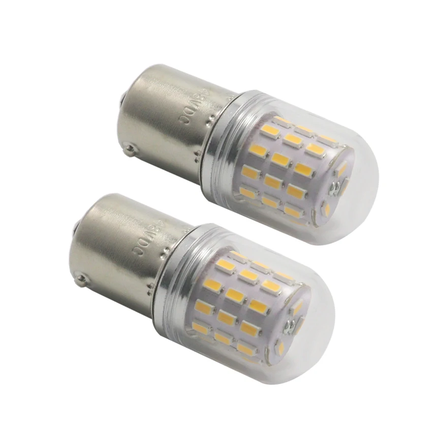 Mcdrlled G18 R10W P21W Led Bulbs Boat Semaphore Strobe Auto Signal Light White 6V 12V 24V 48V