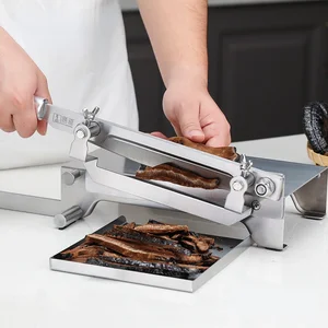 commercial gadgets manual slicers stainless steel meat chopper cabbage manual slicers food trancheuse kitchen dining bar dg50ms free global shipping