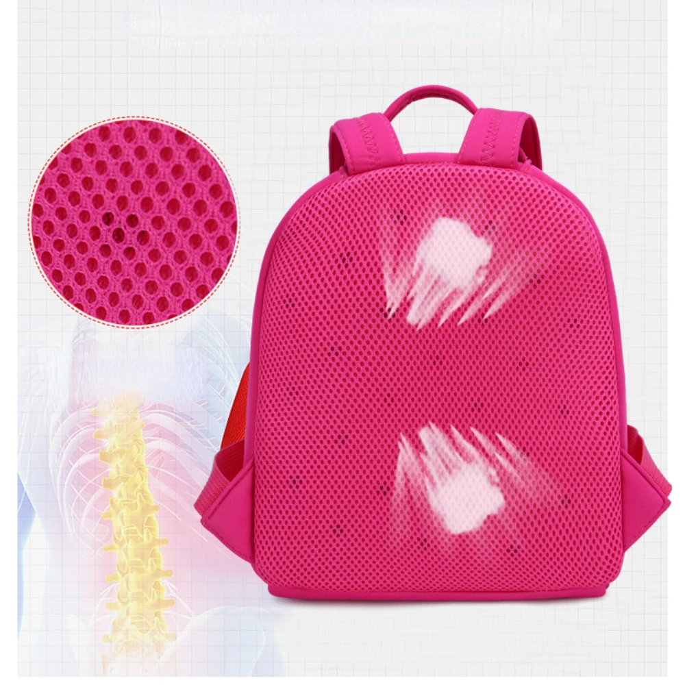 Cute Cartoon Mermaid Backpack Kindergarten Schoolbag Children's Lightweight Diving Material Small Backpack Spaceship Astronaut