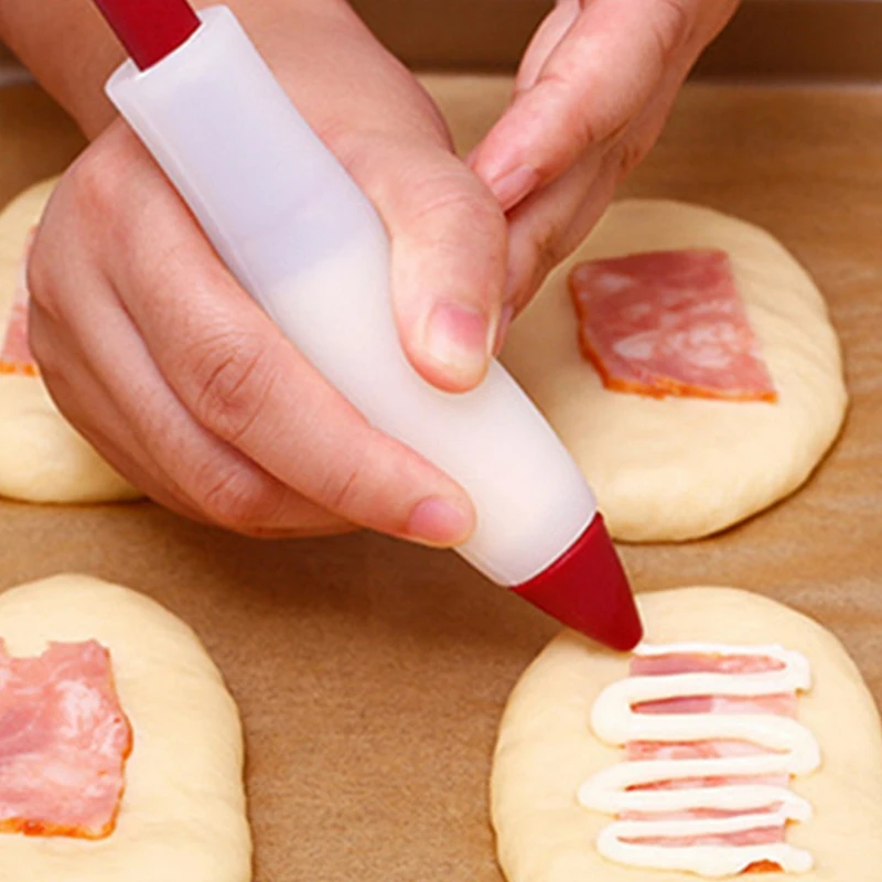 

Cake Decorating Pens Kit,Cookie Cream Pastry Decorating Pens Tools, Icing Piping Bags for Cake, Baking DIY