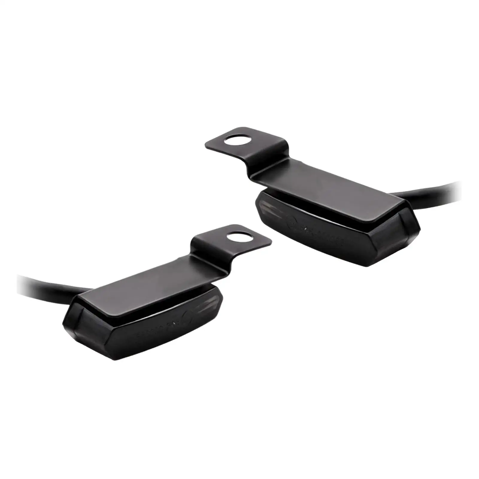 

For Honda Yamaha Kawasaki Suzuki 2PCS Flowing Water Universal Mini LED Motorcycle Turn Signal Light Brake Clutch Lever Flashers