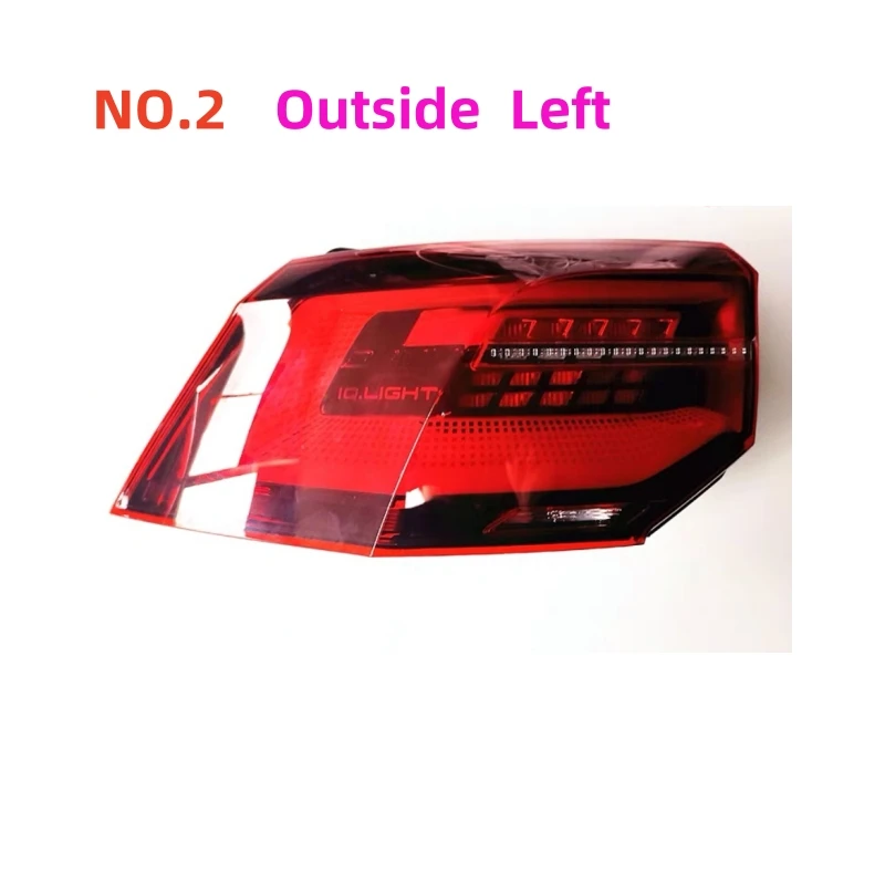 

Для Volkswagen VW Golf 8 2021 2022 2023, корпус заднего фонаря в сборе, стоп-сигнал, лампа заднего хода в сборе