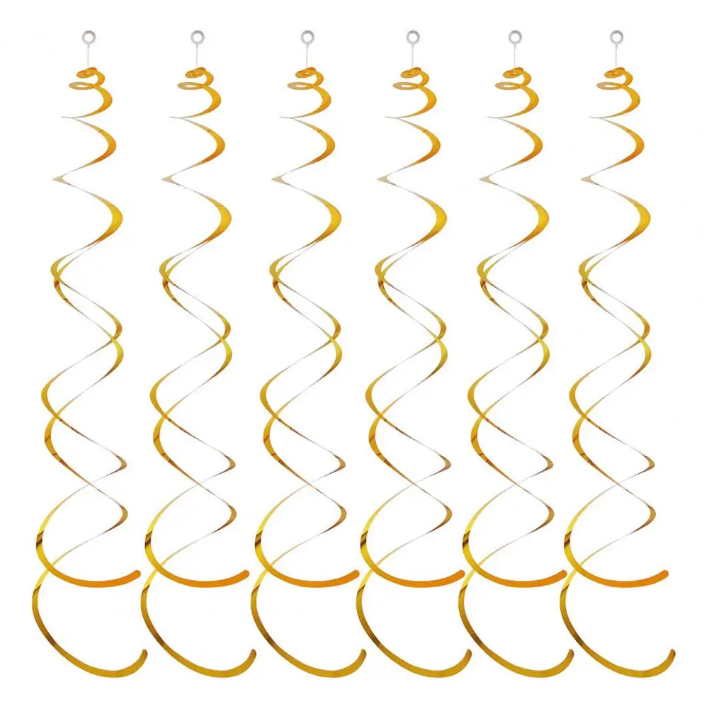 

Пластиковые спиральные подвески для вечеринок