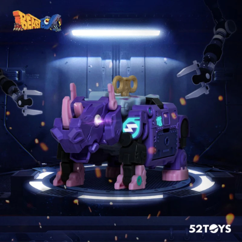

52 игрушки BEASTBOX серии BB-06 Thunder Rhino, игрушка-трансформер, украшение, Сборная модель, экшн-фигурка